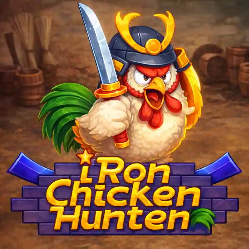 Iron Chicken Hunter Casino Game Banner