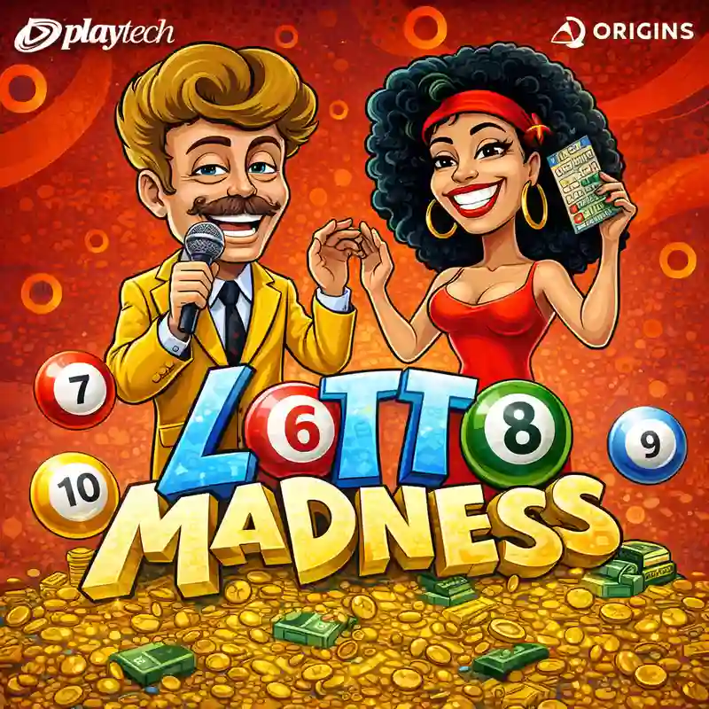 Lotto Madness Game Card